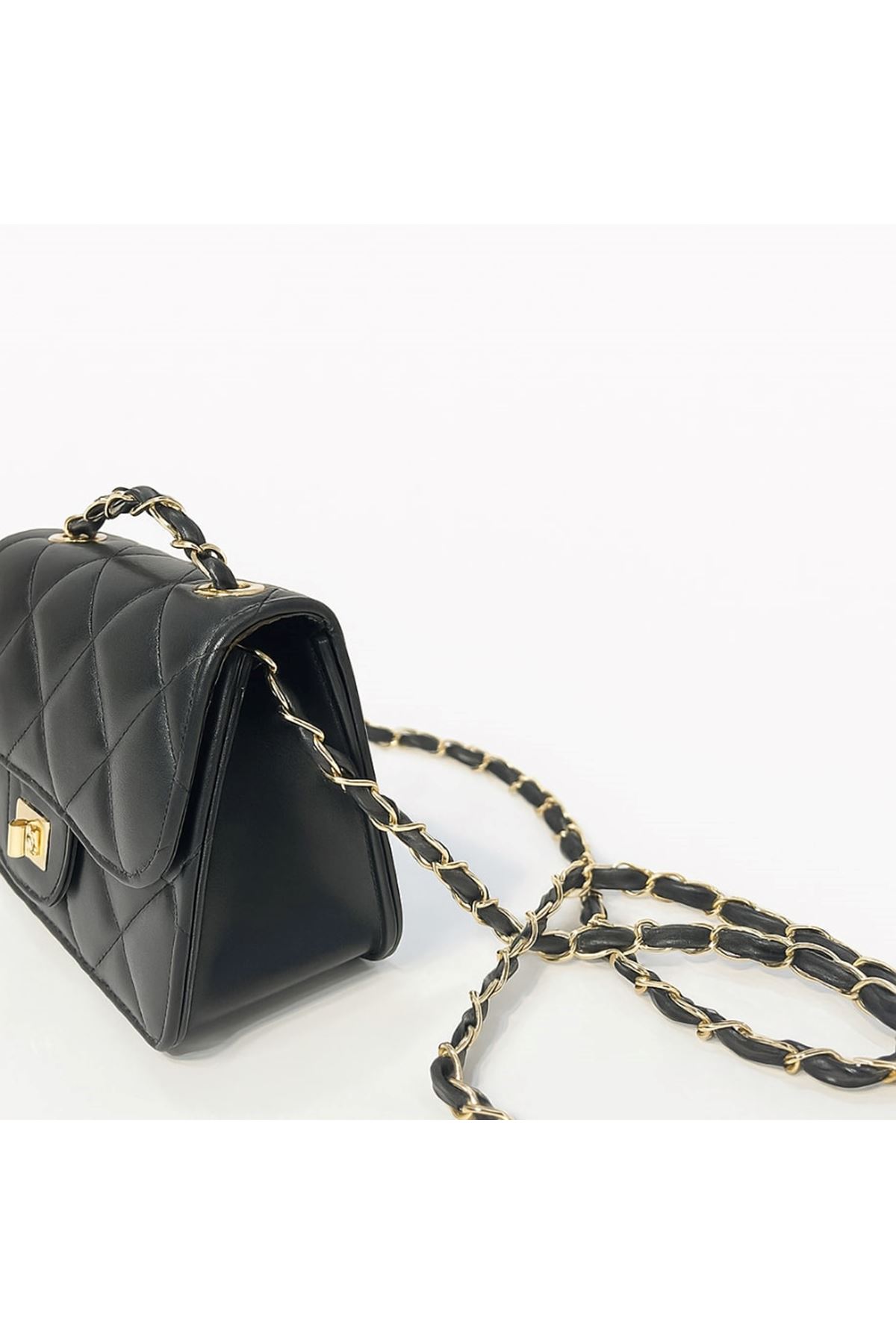 Deri Mini Çapraz Omuz Çantası