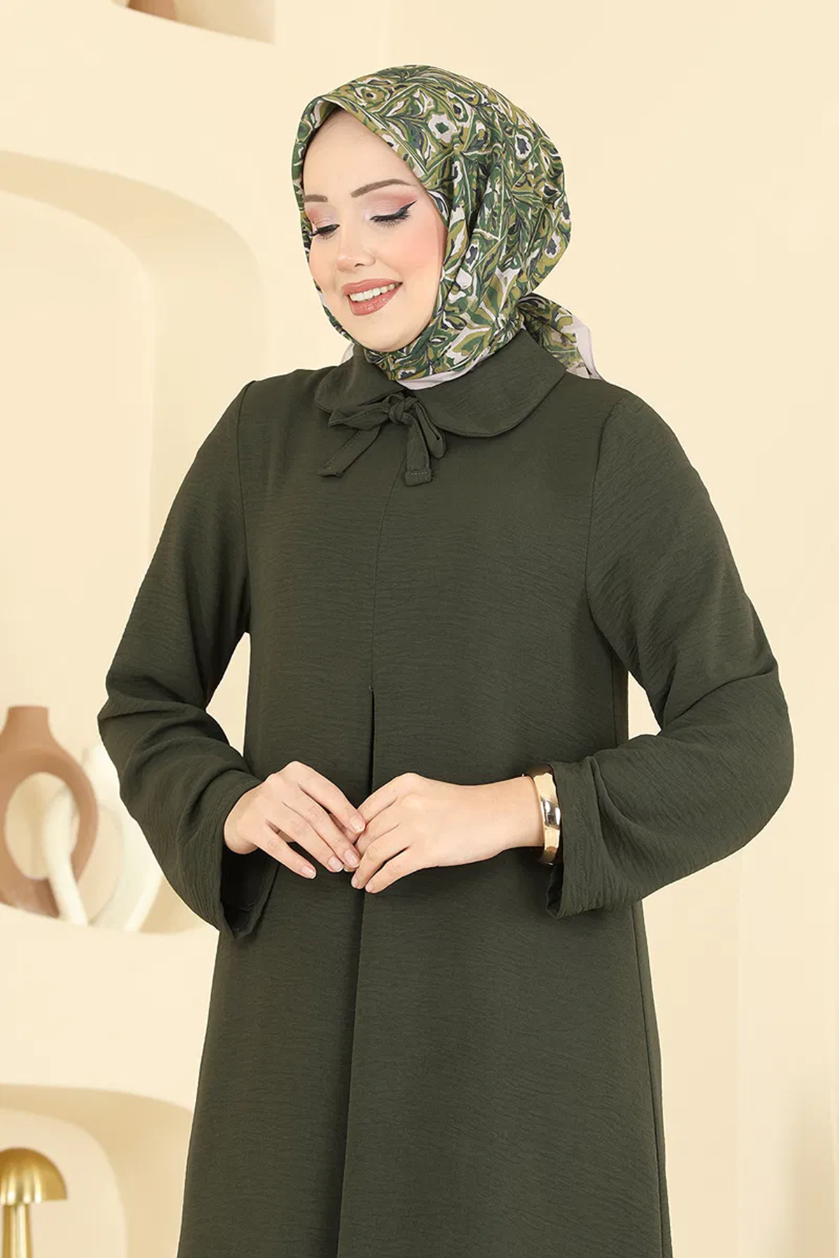 Bebe Yaka Takım Haki