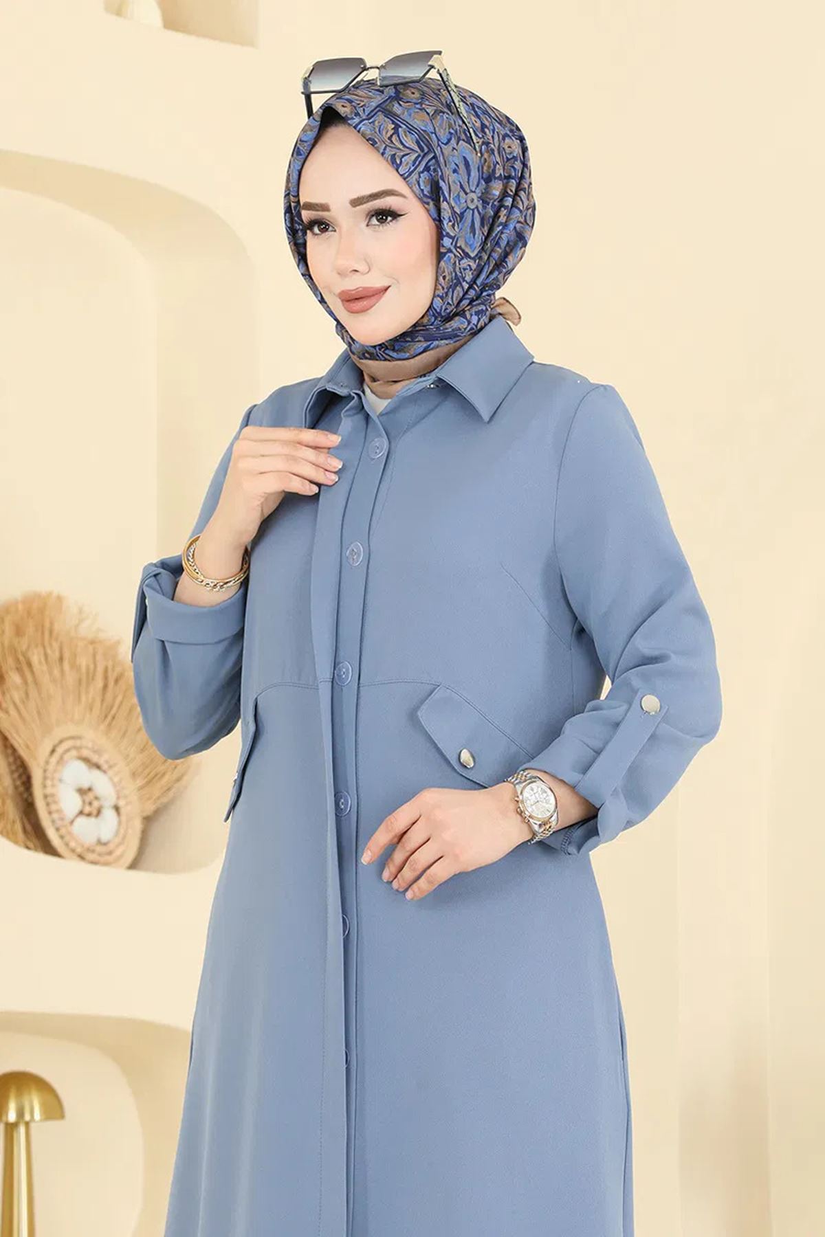 Cepli Dabıl Takım Mavi