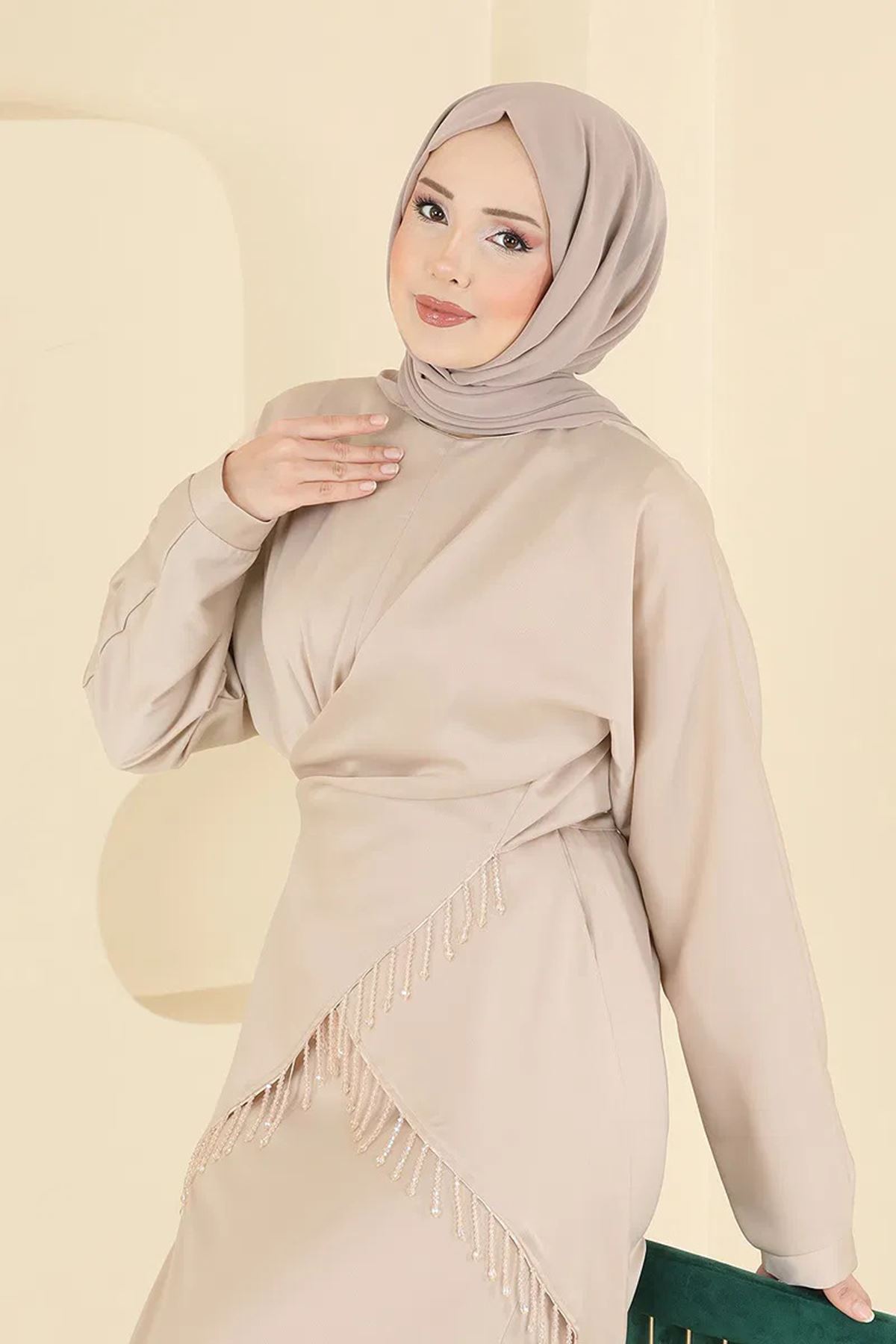 Tasarım Model Saten Takım Taş