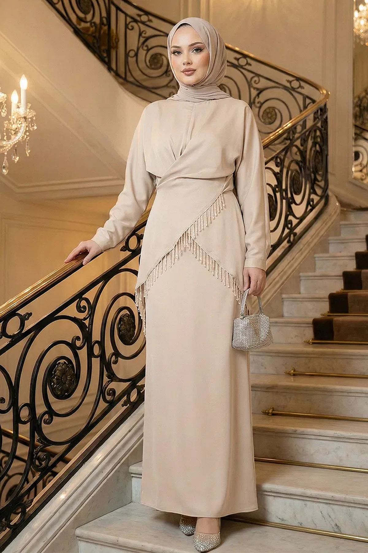 Tasarım Model Saten Takım Taş