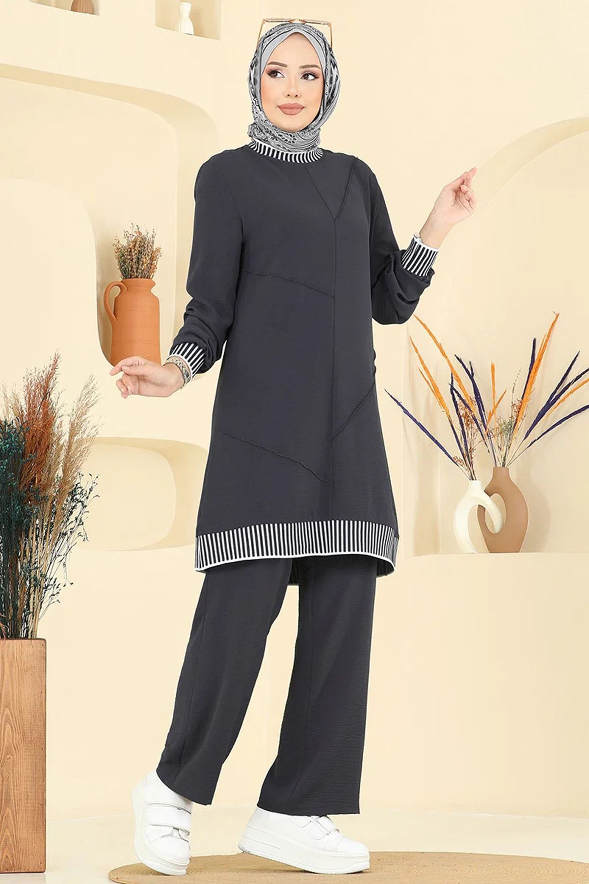 Aerobin Takım Koyu Antrasit