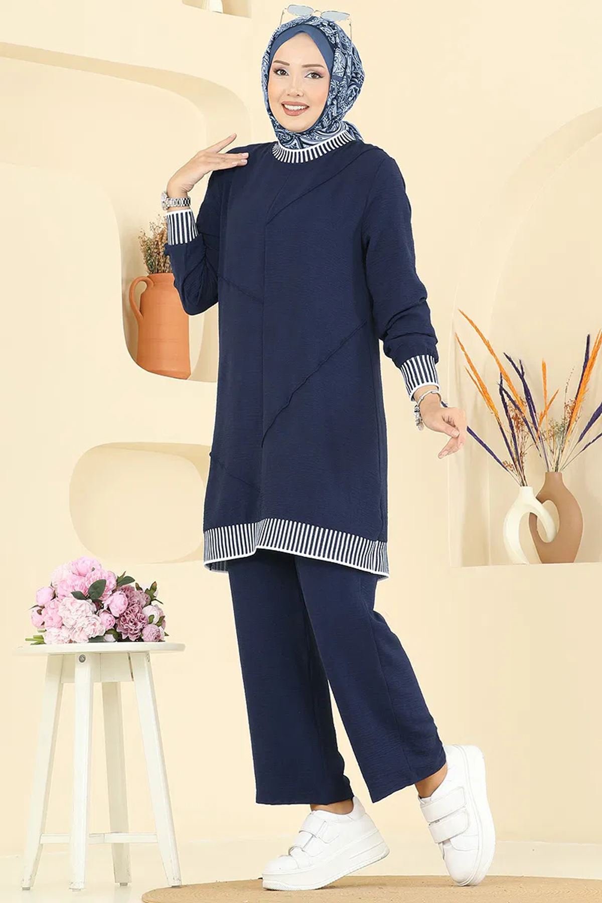 Aerobin Takım Koyu Açık Laci