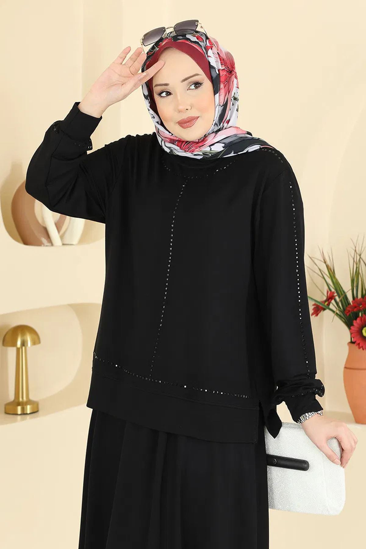 Modal 2 li Takım Siyah