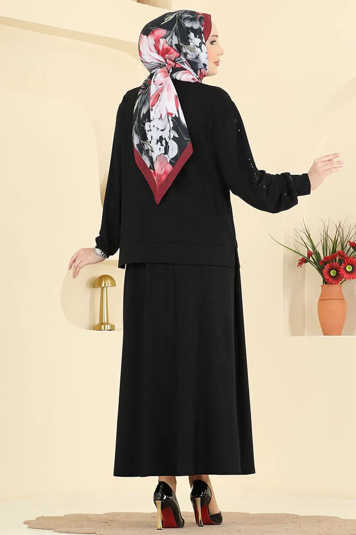 Modal 2 li Takım Siyah