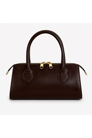 Deri Mini Çanta Kahverengi