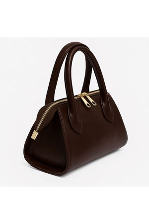 Deri Mini Çanta Kahverengi