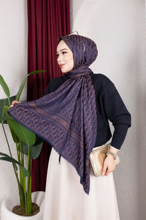 D Desen Marka Model Şal