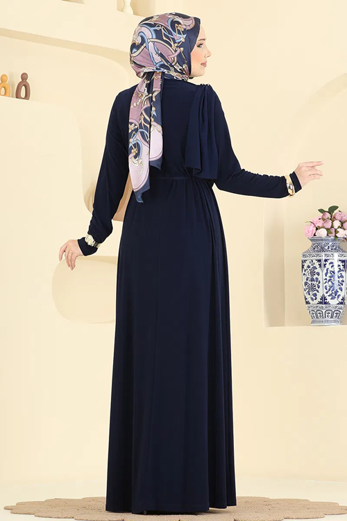 Toka Aksesuar Detaylı Sandy Elbise Laci