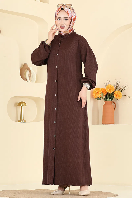  Burgu Elbise Acı Kahve