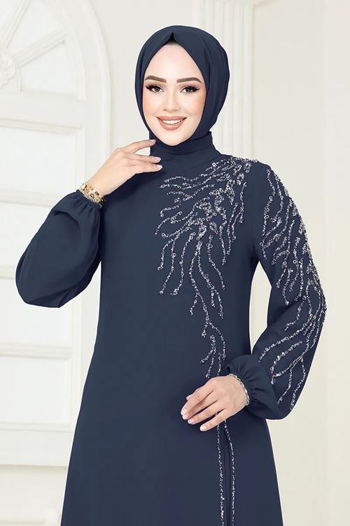 Taşlı Şık Takım Açık Laci