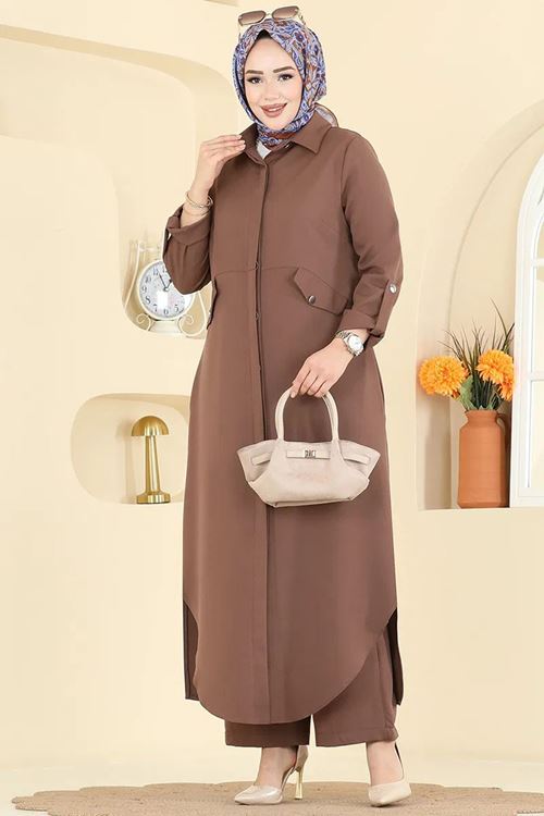 Cepli Dabıl Takım Kahve