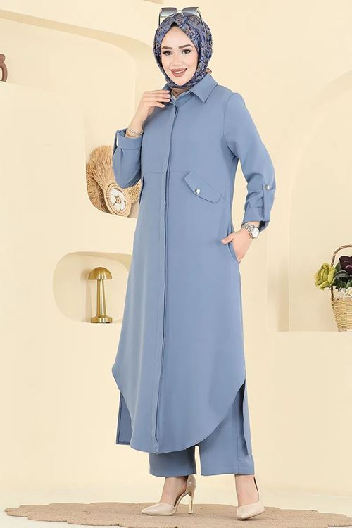 Cepli Dabıl Takım Mavi