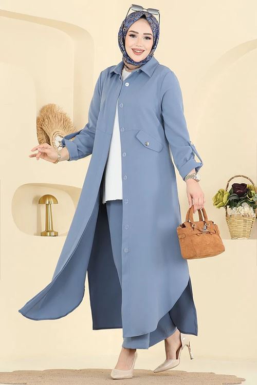 Cepli Dabıl Takım Mavi