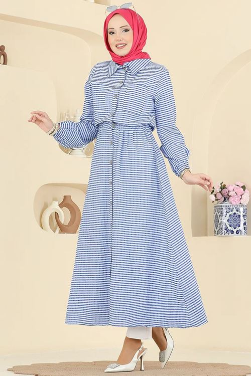 Çizgili Elbise Laci