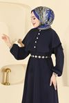 Pelerinli Elbise - Laci