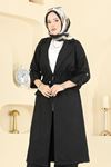 Beli Tünelli Takım Siyah